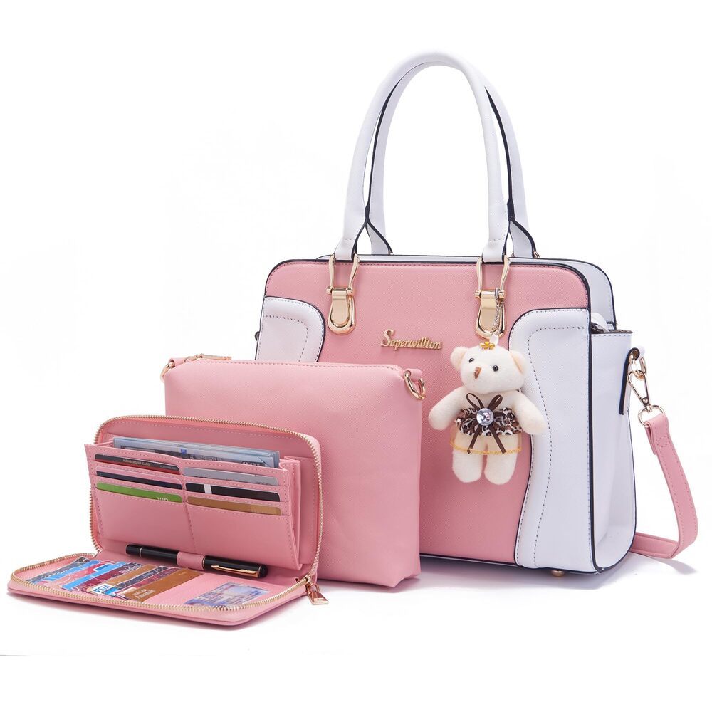 8491 Purses Crossbody Shoulder Handbags Top Handle Satchel Tote Bag Wallet